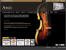 Tablet Screenshot of amatiglobal.com